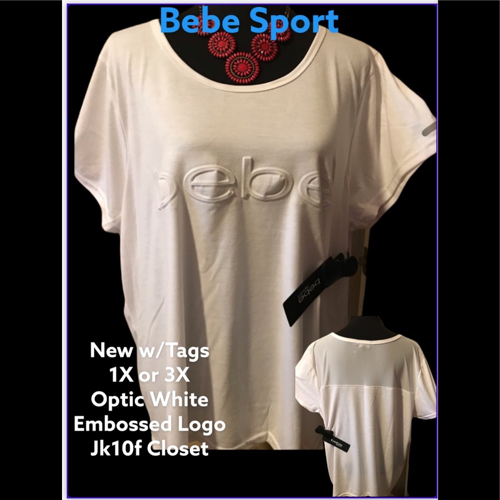 LOWEST🌺 NWT BEBE SPORT 1X MOISTURE WICKING ACTIVE TOP
